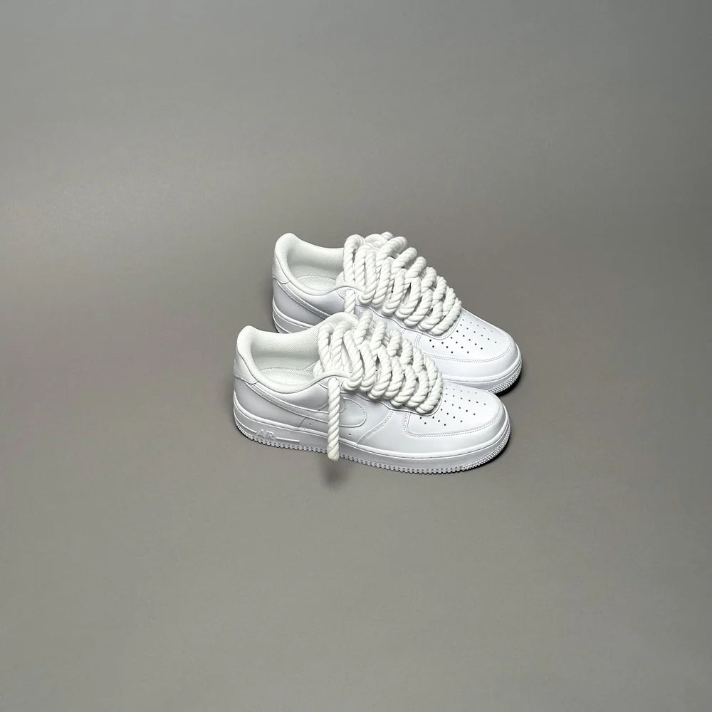 Nike Air Force 1 “Rope Laces” Triple White