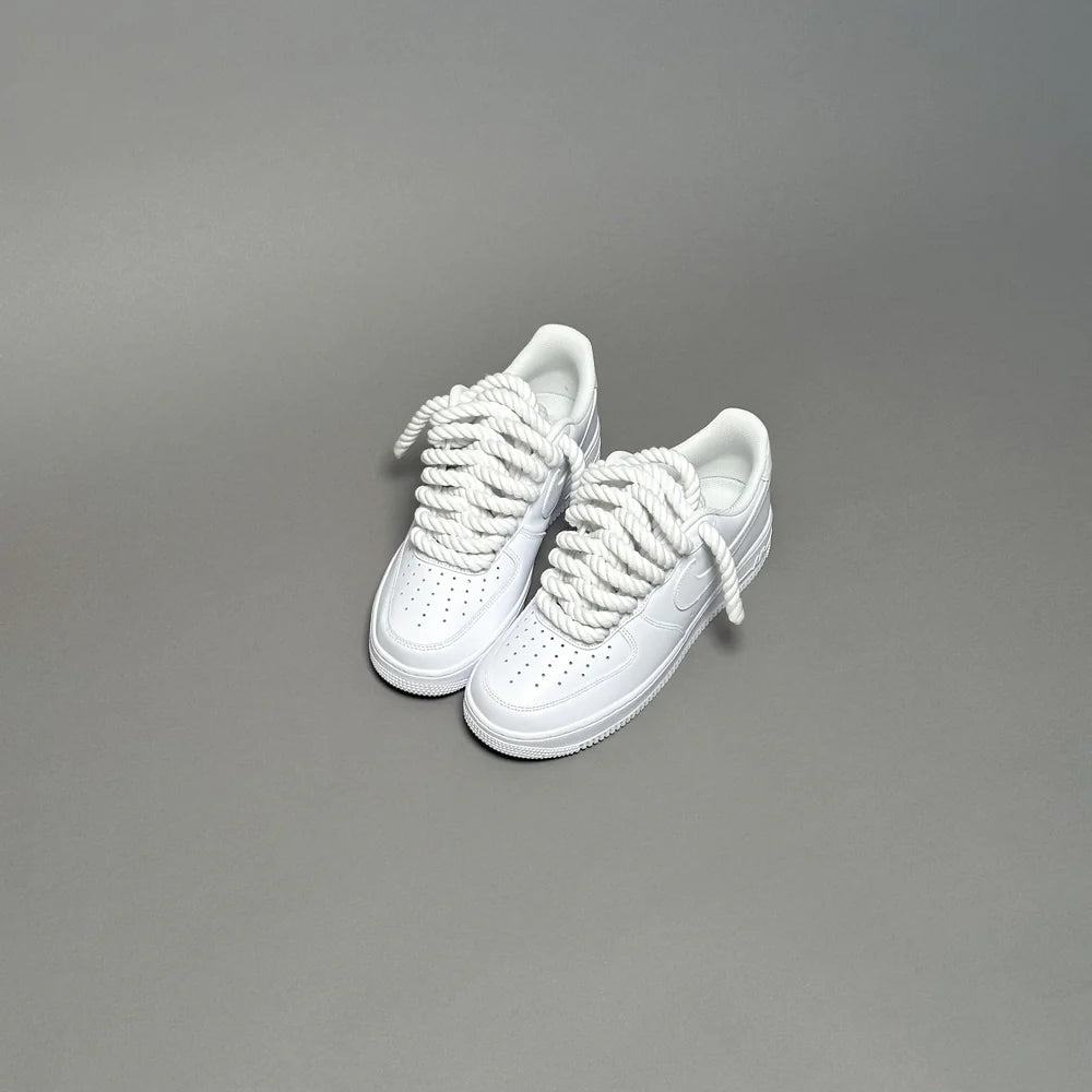 Nike Air Force 1 “Rope Laces” Triple White